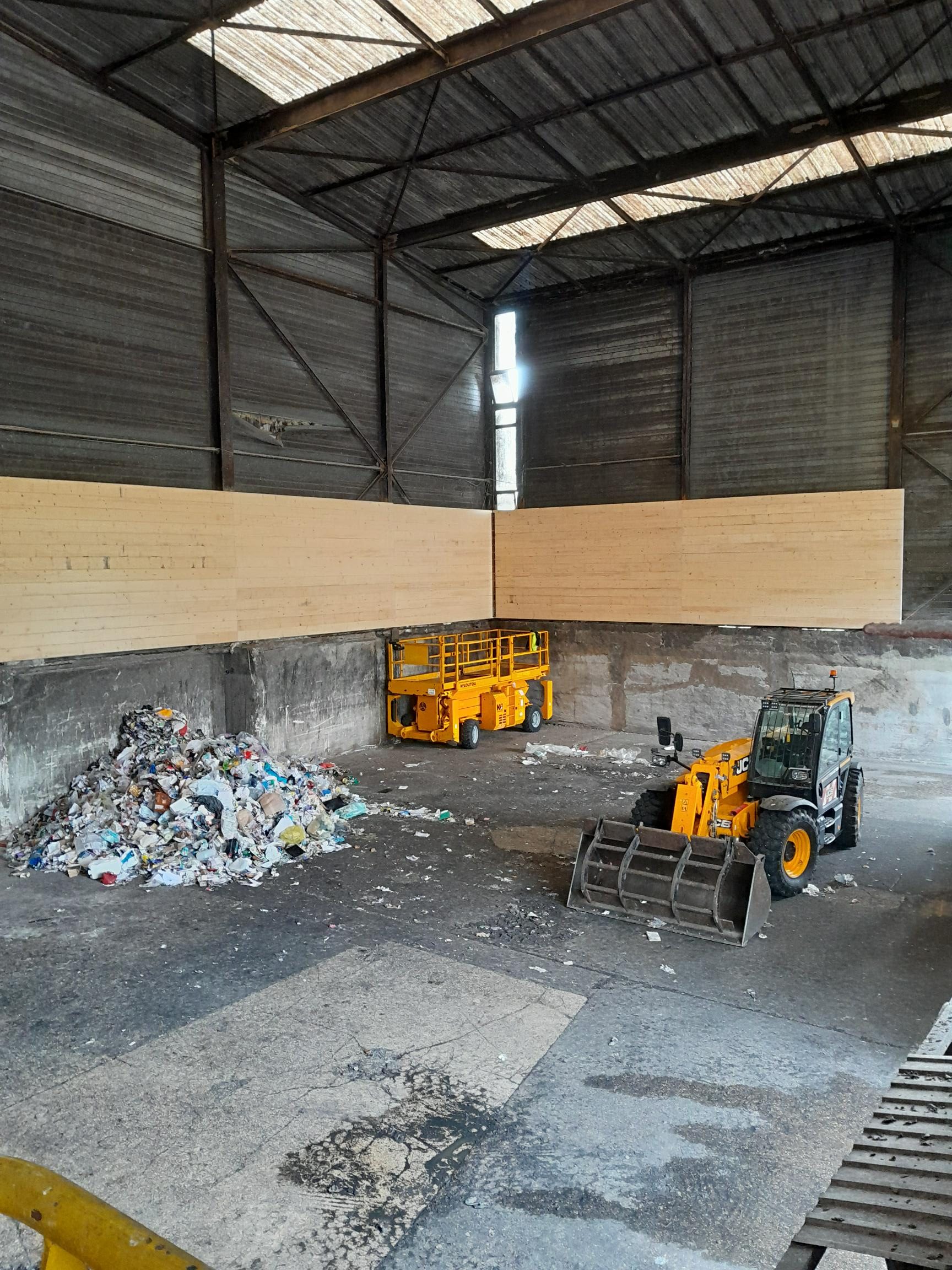 Travaux Quai EMR Médis bardage du 16 au 21/2